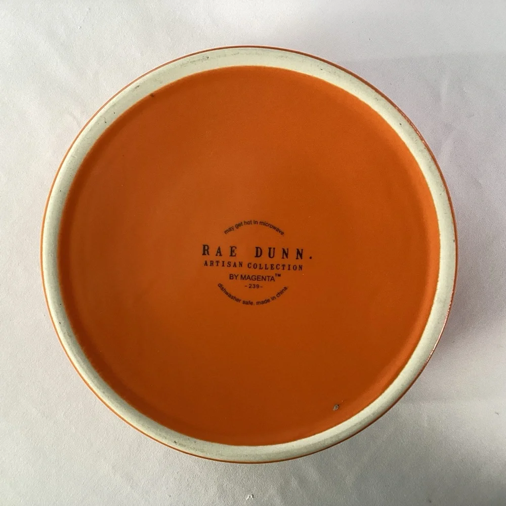 Rae Dunn Halloween cat/dog bowl